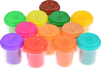 Set plasticine ZA5176, 12 ngjyra, jo toksike, shumëngjyrësh