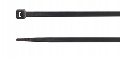 Lidhëse kabllosh DD-Print Cable Tie 4.5x430 mm, plastikë, rezistente UV, e zezë