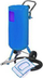 Pajisje mobile rëzimi me rërë SYRINGE 38L, depozitë 38L, me rrota, blu