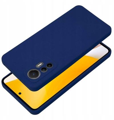 Futrollë telefoni Siemens SOFT për Xiaomi Redmi Note 15 Pro 4G, silikon, e kaltër e errët