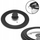 Kapak universal Brunbeste BB-8003, 16/18/20cm, i zi