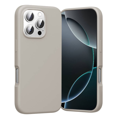 Kllëf telefoni Vention Liquid Silicone, për iPhone 16 Pro, MagSafe, gri Gravel