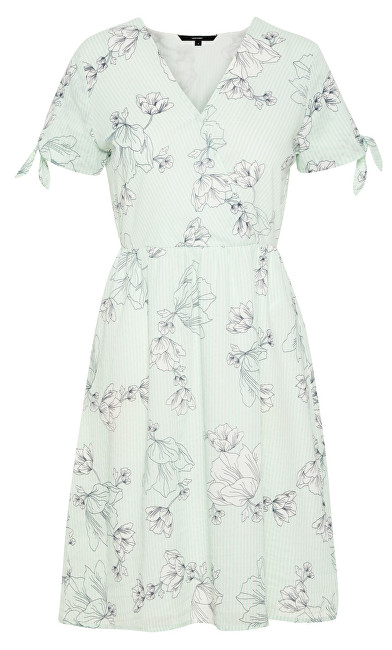 Fustan Vero Moda Sally Ss Abd Wvn, i gjelbër M