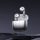 Kufje pa tela Hoco EW62, Bluetooth 5.4, TWS in ear, ngjyrë argjendi