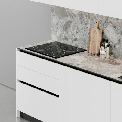 Kuzhinë IMMIGRAND SYSTEMS, Lineare, Bora White