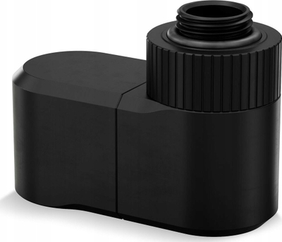 Fiting për ftohje me ujë EK Water Blocks EK-Quantum Torque Double Rotary 28mm Offset, i zi