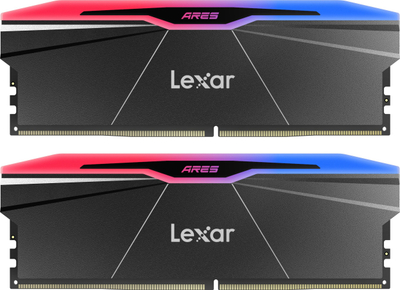RAM DDR5 Lexar Ares RGB, 32GB 2x16GB, 6000MHz, i zi