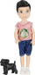 Kukull djalosh Mega Creative Doll Boy, 13cm, me qenush, shumëngjyrëshe