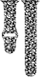 Rrip silikoni 4wrist për Apple Watch - Skulls & Bones 42/44/45 mm