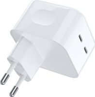 Karikues muri Choetech, 2x USB C, 35W, PD3.0 QC3.0, i bardhë