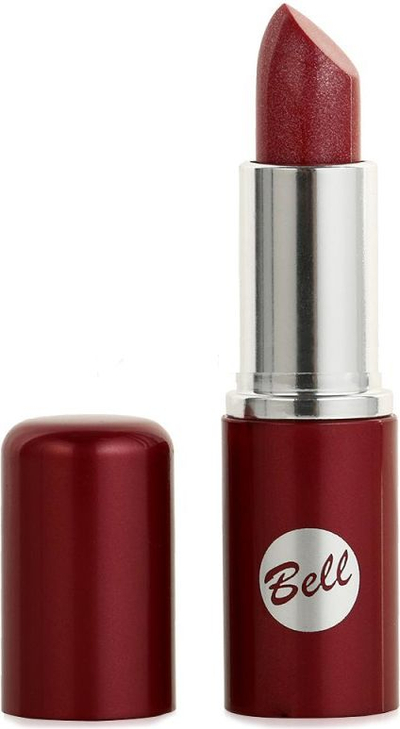 Buzëkuq Bell Lipstick Classic 136, efekt kadife, qëndrueshmëri e lartë, i kuq
