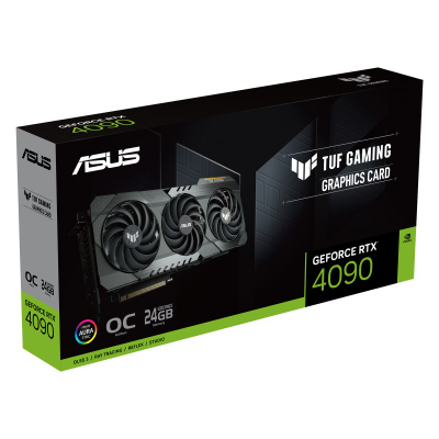 Kartë grafike ASUS TUF Gaming NVIDIA GeForce RTX 4090, 24 GB GDDR6X