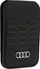 Portofol karte Audi Leather Wallet Card, MagSafe, me mbajtëse stand, i zi