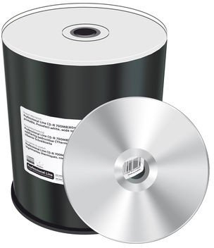 CD-R MediaRange Professional Line 700MB, 52x, paketim 100 copë, të bardha