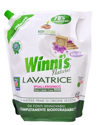 Mbushës i detergjentit për rroba Winni's Lavatrice Ecoformato aleppo & verbena soap 1500 ml, unisex