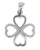 Varëse Brilio Silver Four-Leaf PENT092