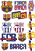 Tatuazhe me ujë Astra FC Barcelona Fan 4 (FC-122)