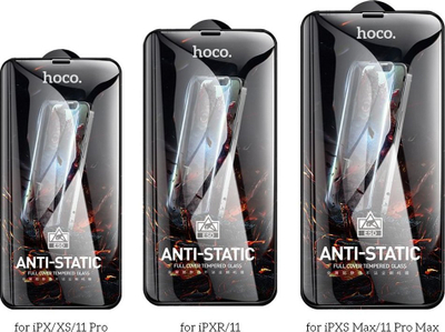 Set xham mbrojtës Hoco, 25 copë, për iPhone 11 XR, transparent