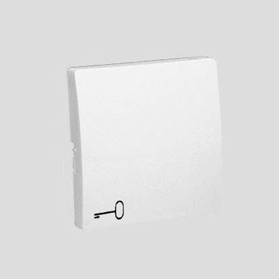 Buton elektrik Kontakt-Simon Simon Basic BMKWK1/11, njëtast, me simbol çelësi, i bardhë