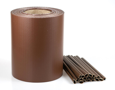 Shirit kopshti për rrethojë Cellfast Garden Tape, 19cm, 35m, jeshil
