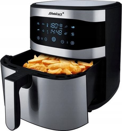 Fritezë me ajër të nxehtë Steba HF 8000 Family, 8L, 8 programe, ngjyrë e zezë