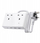 Prizë zgjatuese Ugreen Nexode S620, 2x AC, 3x USB 1x USB C, 1.5m, e bardhë