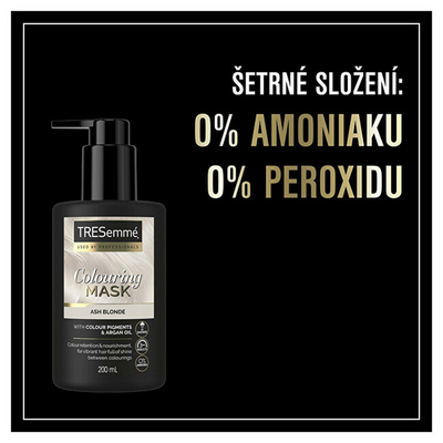 Maskë tonifikuese për flokë TRESemmé Ash Blonde 200 ml