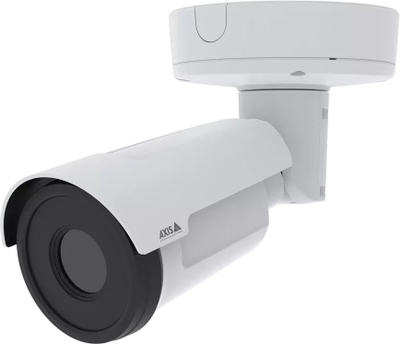 Термална IP камера Axis Q1972 E Bullet, 640 x 480, за надворешна употреба, бела