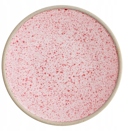 Pjatë e sheshtë Verlo Sweet, 17 cm, porcelan, rozë