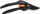Set kopshtarie Fiskars PowerGear X UPX86 dhe SingleStep, shtyllë teleskopike 4 m, mekanizëm PowerGear, portokalli e zezë