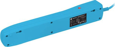 Prizë multiple Natec Bercy 400 NSP-1716, 5 dalje, kabllo 1.5 m, blu