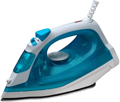 Hekur me avull Standart SL-2077A-16, 1600W, pllaka qeramike, i bardhë blu