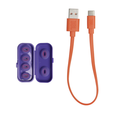 Слушалки JBL Tune Flex Ghost Edition, True Wireless Stereo (TWS), проѕирни / виолетови