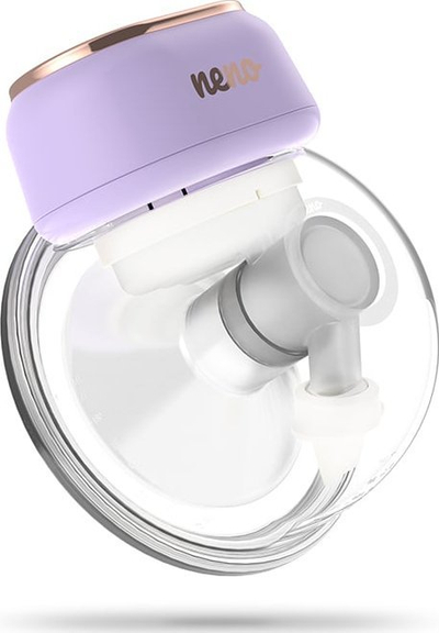 Pompe gjiri elektrike NENO Sole Hands Free, pa kabëll, 210ml, e bardhë