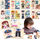 Puzzle druri me profesione Viga, 8 pjesë, edukativ, shumëngjyrësh