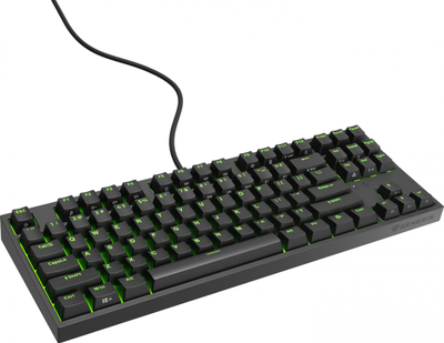 Tastierë mekanike gaming Genesis THOR 404 TKL, Gateron Yellow Pro, RGB, e zezë