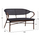Set divanesh 4-pjesësh alumini, bambu kafe (HM5573), kaftë