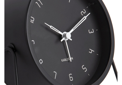 Orë me alarm Karlsson, e zezë