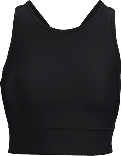 Bluzë trajnimi Under Armour UA HG Armour Crop Tank 1360848, pa mëngë, e zezë
