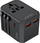 Karikues udhëtimi ChoeTech PD30W, USB C PD, 2x USB A, 30W, i zi