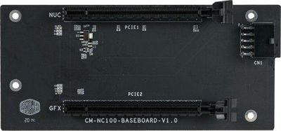 Kasë Cooler Master MasterCase NC100, e bardhë, NUC
