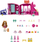 Set lojrash Mattel Enchantimals Mobile Fashion Studio HPB34, me kukull Caddy Cat, me kotele