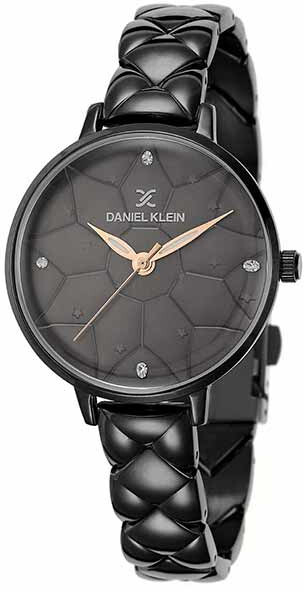 Orë dore për femra Daniel Klein DK12406-5, e zezë
