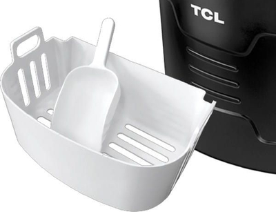 Makineri akulli TCL ICE-B9, me depozitë uji, panel kontrolli, ngjyrë e zezë