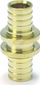 Bashkues i drejtë tubash Rehau RauGeo 12676111001, 75x6.8mm, SDR11, bronzi