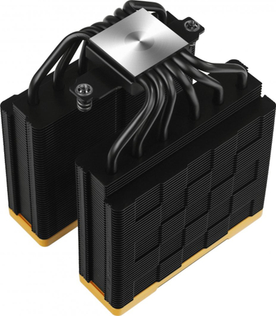 Ftohës për procesor Deepcool AK620 Zero Dark Zoria, i zi/ i verdhë