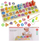 Puzzle druri edukativ Five in Onenese, numra dhe forma, me lojë peshkimi, shumëngjyrësh