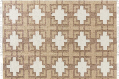 Tapet Beliani KONURTAY, 160x230 cm, jute pambuk, bezhë krem