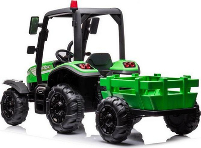 Traktor lodër me telekomandë, 2x200W, i gjelbër