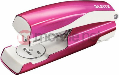 Kapsатор Leitz Metallic, 30 листови, метален, розов